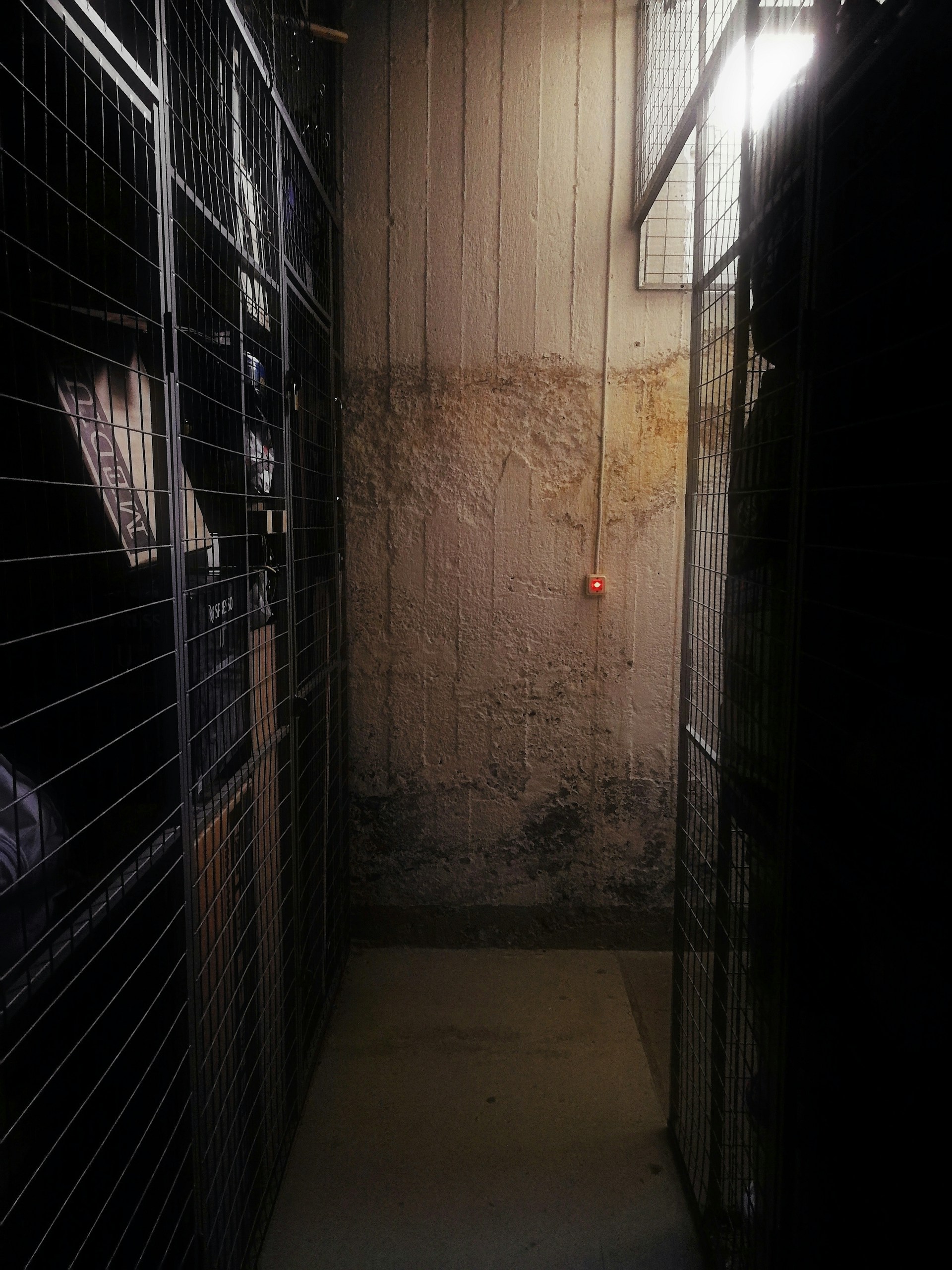 a solitary confinement cell, in which i have spent so, so many of my years rotting, waiting to finally be set free.